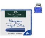 Naboje Faber-Castell niebieskie 6szt. 