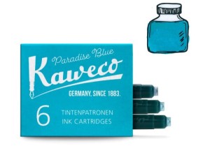 Naboje KAWECO  turkusowy 6szt.  