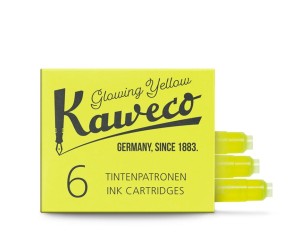 Naboje KAWECO HIGHLIGHTER yellow 6szt. 