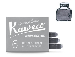 Naboje KAWECO Szare 6szt. 