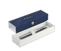 Eleganckie pióro wieczne Waterman Impression stalowe CT w oryginalnym niebieskim pudełku prezentowym Waterman.