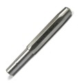 Całkowicie zamknięte pióro kulkowe Kaweco Steel Sport, ukazujące jego kompaktową budowę i charakterystyczną stalową skuwkę.