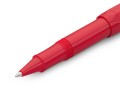 Pióro kulkowe KAWECO CLASSIC SPORT Red zbliżenie na końcówkę z wkładem.