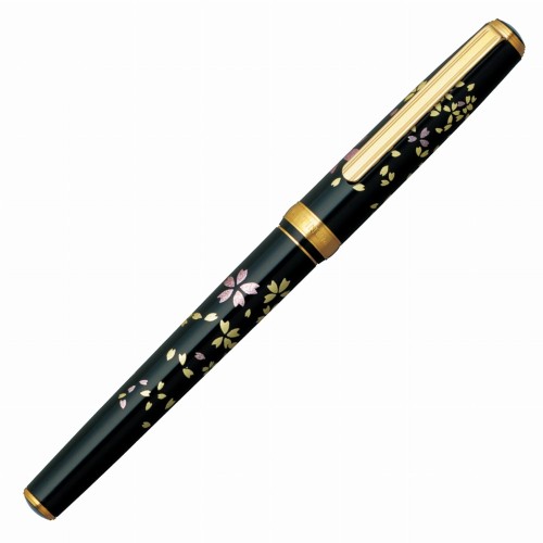 Pióro wieczne PLATINUM VICOH Kanazawa gold leaf Swirling Petals of Cherry Blossom