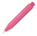 Różowy ołówek automatyczny Kaweco Skyline Sport Pink ze srebrnym napisem Kaweco Sport na ośmiokątnym korpusie.