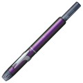 Pióro wieczne PLATINUM CURIDAS STONES VIOLET zamknięte z dużym przyciskiem.