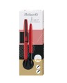 Zestaw Pelikan Jazz Noble Elegance: Pióro wieczne i długopis Red