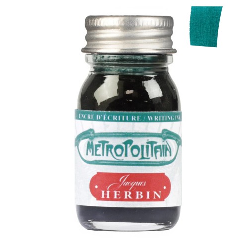 Atrament HERBIN 10ml "PARIS" - Metro Parisien - green