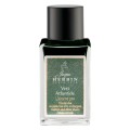 Atrament Jacques Herbin L'encre 350 Vert Atlantide z drobinami złota i srebra flakon 15 ml