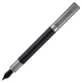 Pióro wieczne MONTEVERDE RITMA Black z widoczną czarną stalówką.