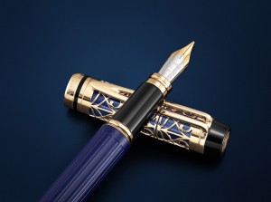 Pióro wieczne WATERMAN MAN BLUE DE PARIS - edycja limitowana nr.  065
