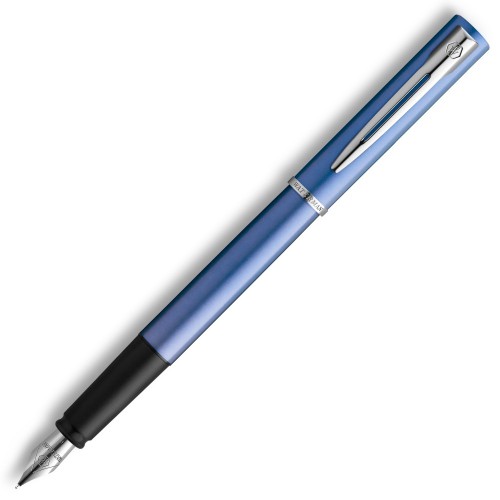 Pióro wieczne Waterman Allure Niebieski CT z chromowanymi wykończeniami