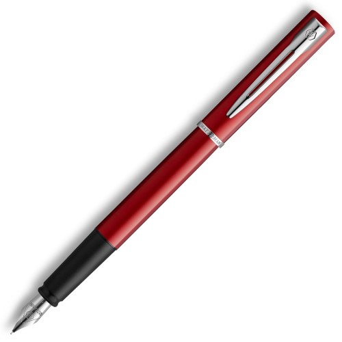 Czerwone pióro wieczne Waterman Allure CT ze stalową stalówką