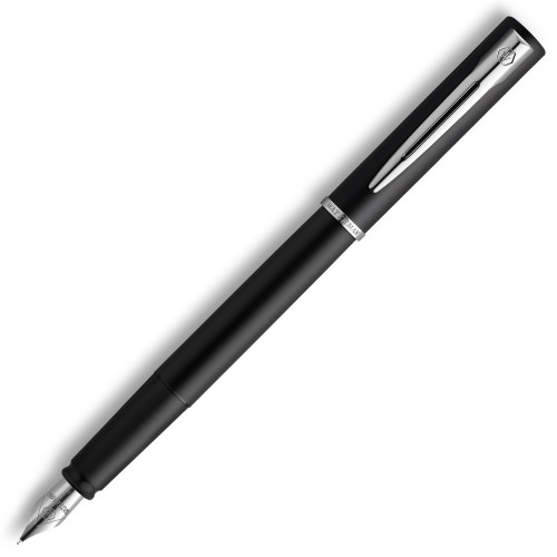 Czarne pióro wieczne Waterman Allure CT ze stalową stalówką
