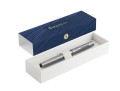Pióro wieczne Waterman Allure Chrome CT ze szczotkowanej stali w pudełku