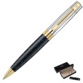 Elegancki długopis Sheaffer 300 Engraved Black GT z grawerowanym czarnym korpusem i złotymi wykończeniami.