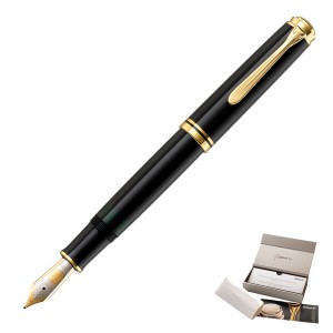 Pióro wieczne PELIKAN M800 czarne GT