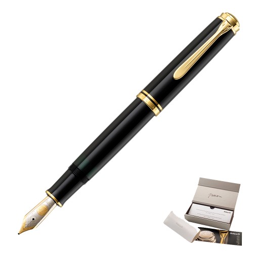 Pióro wieczne PELIKAN M800 czarne GT