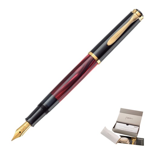 Pióro wieczne Pelikan M200 Red Marble