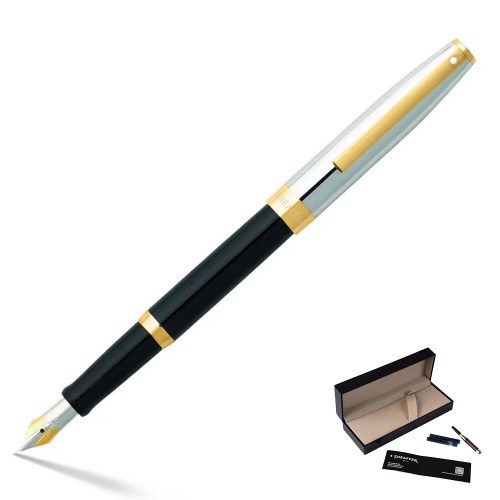 Pióro wieczne SHEAFFER Sagaris czarno-chromowe GT