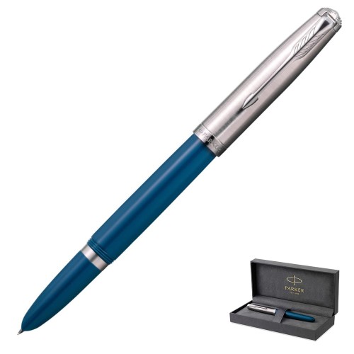 Pióro wieczne PARKER 51 Teal Blue CT