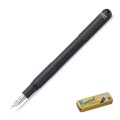 Pióro wieczne KAWECO SUPRA Black ze stalówką gotową do pisania