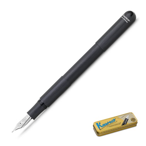Pióro wieczne KAWECO SUPRA Black ze stalówką gotową do pisania