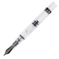 Pioro wieczne Monteverde MP1 White Lotus bez skuwki stalowka oraz czarny splywak
