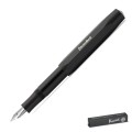 Pióro wieczne Kaweco Calligraphy Sport Black z wymiennymi stalówkami o różnych szerokościach.