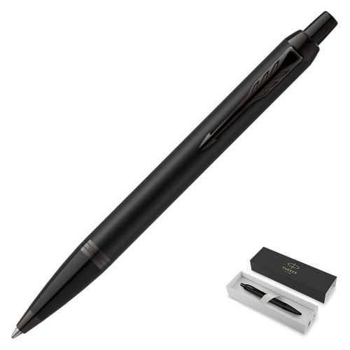 Długopis PARKER IM 2016 ACHROMATIC czarny
