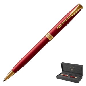 Długopis PARKER SONNET czerwony GT