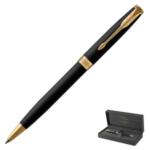 Długopis PARKER SONNET czarny mat GT