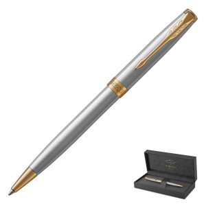 Długopis PARKER SONNET stalowy GT