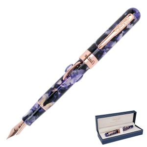 Pióro wieczne CONKLIN MARK TWAIN Purple Fusion rosegold