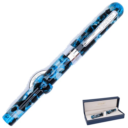 Pióro wieczne CONKLIN MARK TWAIN Blue Array CT