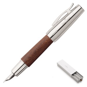 Pióro wieczne FABER-CASTELL E-Motion Pearwood Dark Brown
