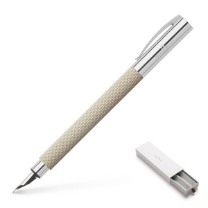 Pióro wieczne FABER-CASTELL Ambition  OpArt White Sand
