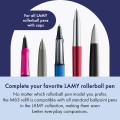 Wkład LAMY M63 pasujący do piór kulkowych Lamy ze skuwką, w tym modeli Safari, AL-star, Vista, Studio oraz Lamy 2000.
