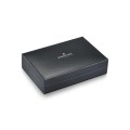 Eleganckie czarne pudełko z logo Sheaffer