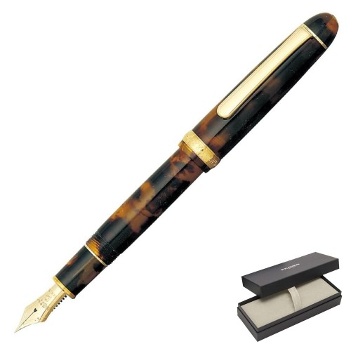 Pióro wieczne PLATINUM 3776 CENTURY Celluloid Tortiose