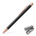 Długopis FABER-CASTELL NEO SLIM czarny/różowe złoto