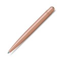Miedziany długopis przyciskowy Kaweco Liliput Copper o surowym wykończeniu.