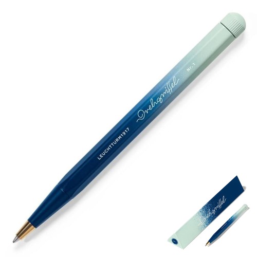 Długopis LEUCHTTURM DREHGRIFFEL GRADIENT EDITION NAVY / MINT GREEN