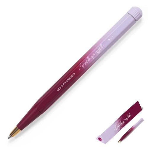Długopis LEUCHTTURM1917 DREHGRIFFEL GRADIENT EDITION Port Red / Lilac