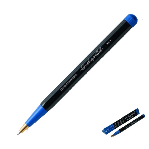 Długopis LEUCHTTURM1917 DREHGRIFFEL BAUHAUS EDITION Czarno/Niebieski