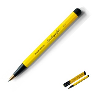 Długopis LEUCHTTURM1917 DREHGRIFFEL BAUHAUS EDITION Cytrynowo/Czarny