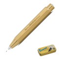Mosiężny ołówek automatyczny Kaweco Brass Sport 0,7 mm o ośmiokątnym korpusie.