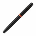 Pióro kulkowe Parker IM Professionals Flame Orange z matowym czarnym korpusem, pomarańczowymi pierścieniami i czarną skuwką