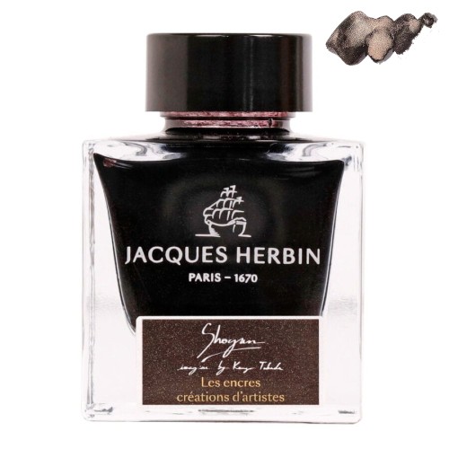 Atrament J. Herbin Shogun by Kenzo Takada 50 ml flakon z drobinkami