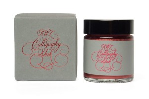 Tusz wodny KWZ do kaligrafii MERCURY RED 25g  - NEW
